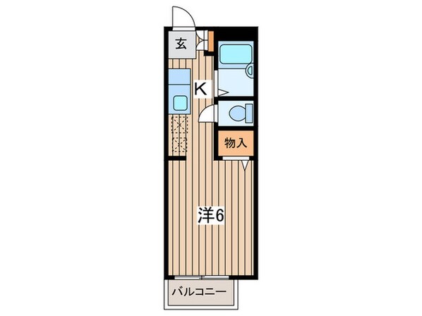 ハイツブリリアン４の物件間取画像